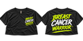 Breast Cancer Warrior Crop Tee