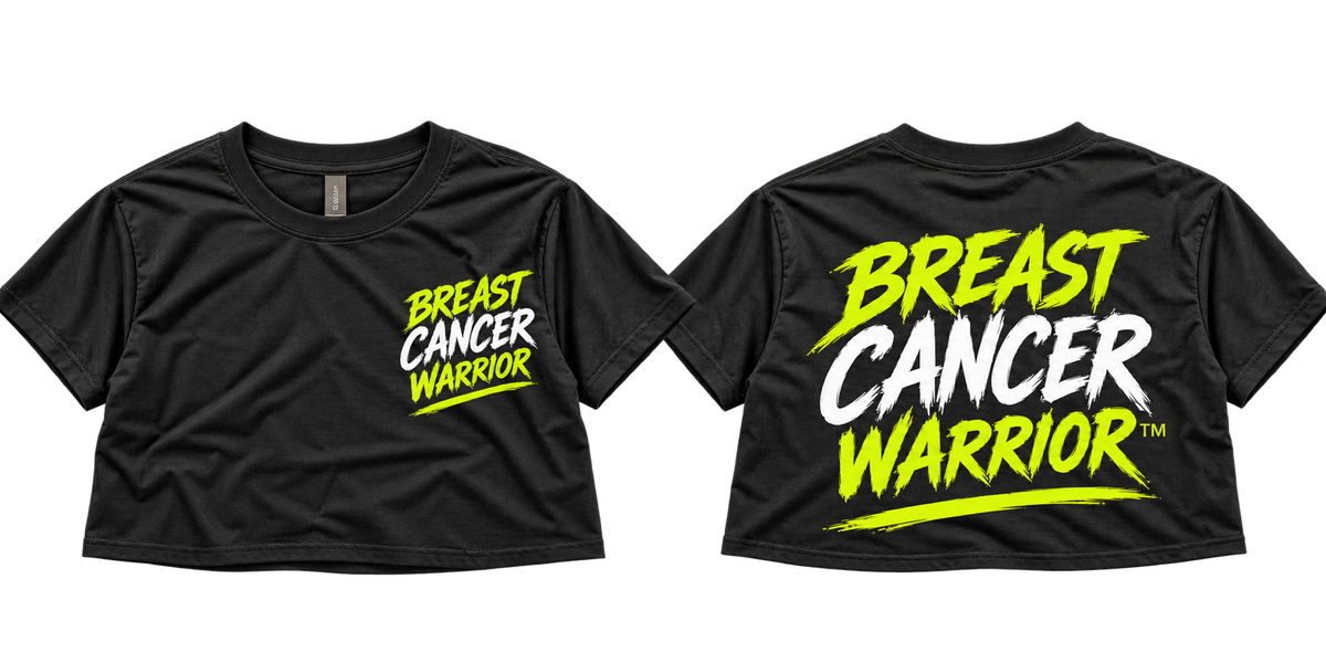 Breast Cancer Warrior Crop Tee